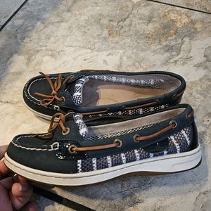 Sperry - Navy/White Women's Size 6M